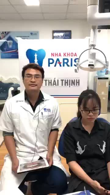 Kh Nguyễn Anh Chi niềng răng mắc cài sứ thông minh của Bs Lại Văn Thái Hà tại hệ thống nha khoa Paris ch nhánh 12 Thái Thịnh