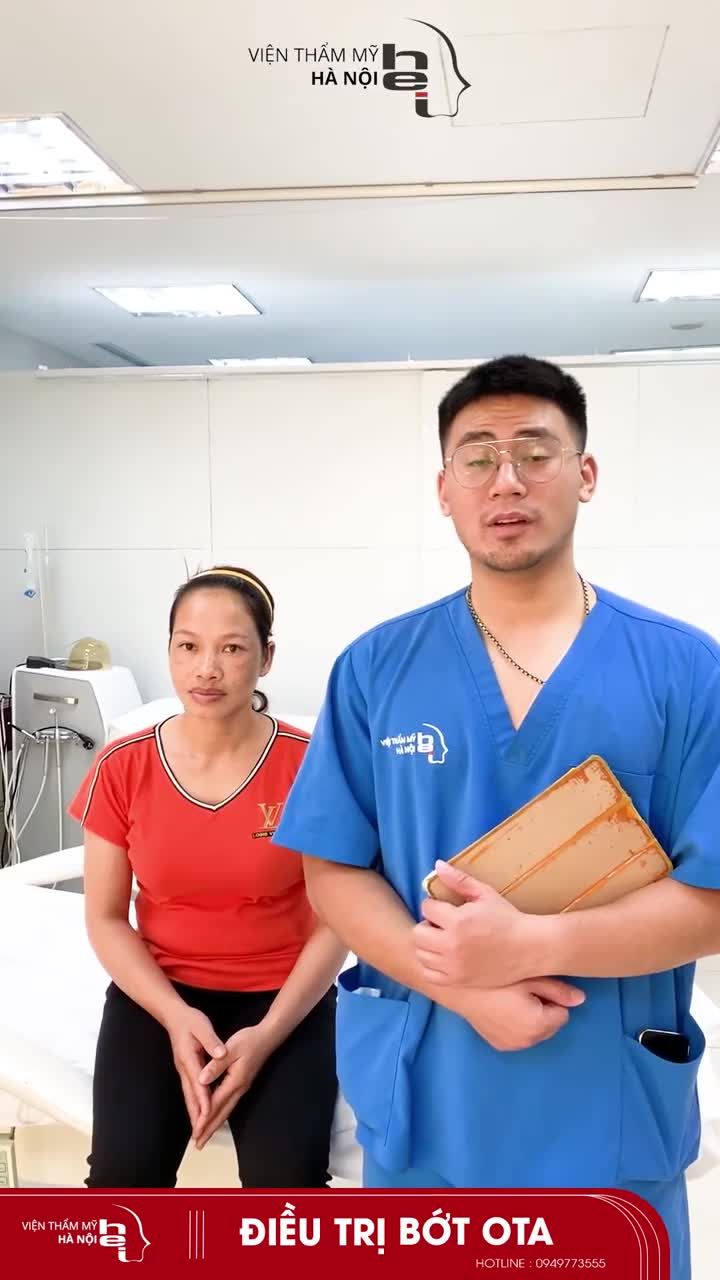 Cùng nghe chia sẻ của một khách hàng điều trị bớt ota tại viện thẩm mỹ Hà Nội khi chưa kết thúc liệu trình