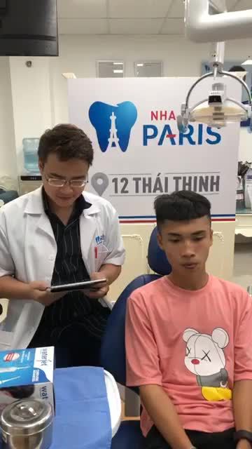 Anh Trần Văn Nghĩa (2003) từ Thanh Trì tìm đến nha khoa Paris Thái Thịnh để làm dịch vụ chỉnh nha. Anh rất tin tưởng tay nghề của Bs Lại Văn Thái Hà