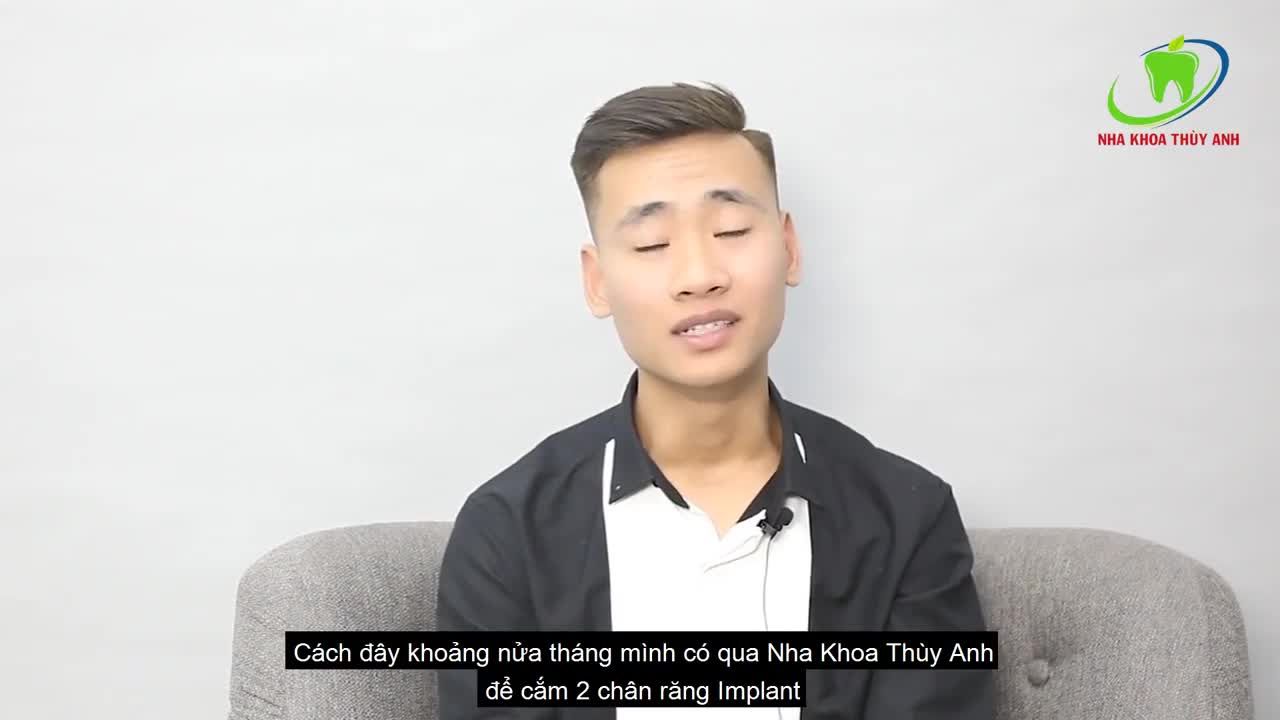 " Mình lên google gõ Nha Khoa nổi tiếng thì hiện ra top5 nha khoa và mình thấy Nha Khoa Thùy Anh đứng số 1 nên mình chọn luôn " .