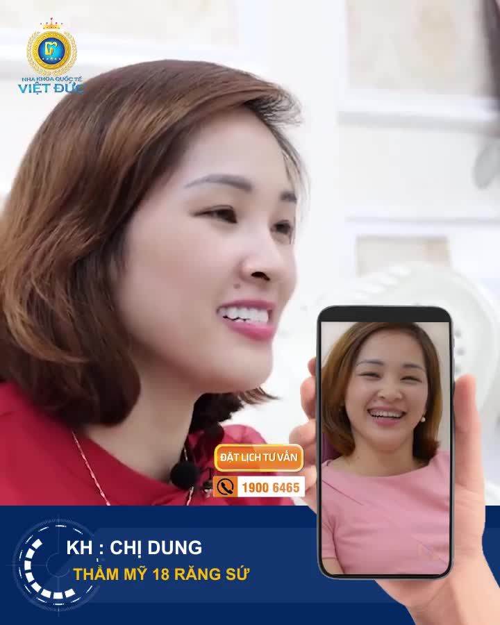 CHIA SẺ CỦA KHÁCH HÀNG SAU PHỤC HÌNH RĂNG SỨ BẰNG CÔNG NGHỆ ĐỘC QUYỀN ĐỨC TẠI NHA KHOA QUỐC TẾ VIỆT ĐỨC