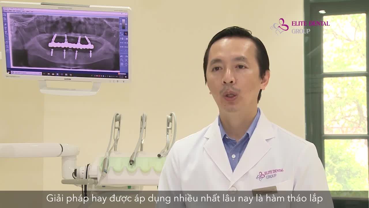 GIÚP NGƯỜI LỚN TUỔI ĐIỀU TRỊ MẤT RĂNG TOÀN HÀM