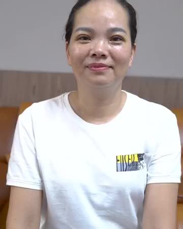 GIAO LƯU ÍT PHÚT CÙNG KHÁCH HÀNG NGAY SAU PHẪU THUẬT CẮT MÍ MANI OPEN DEEP 5D