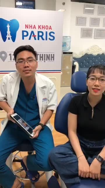Kh Nguyễn Thị Nhung niềng răng mắc cài thông minh tại hệ thống nha khoa Paris chi nhánh 12 Thái Thịnh của Bs Vũ Đình Công