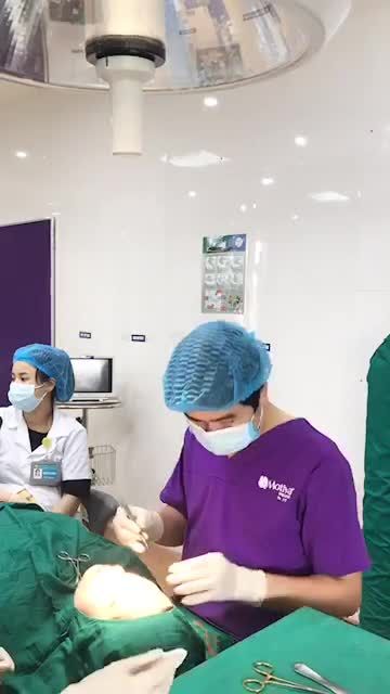Toàn bộ quá trình nhấn mí cho ca mí số 57/8 và kết quả chỉ chưa đến 7 phút.