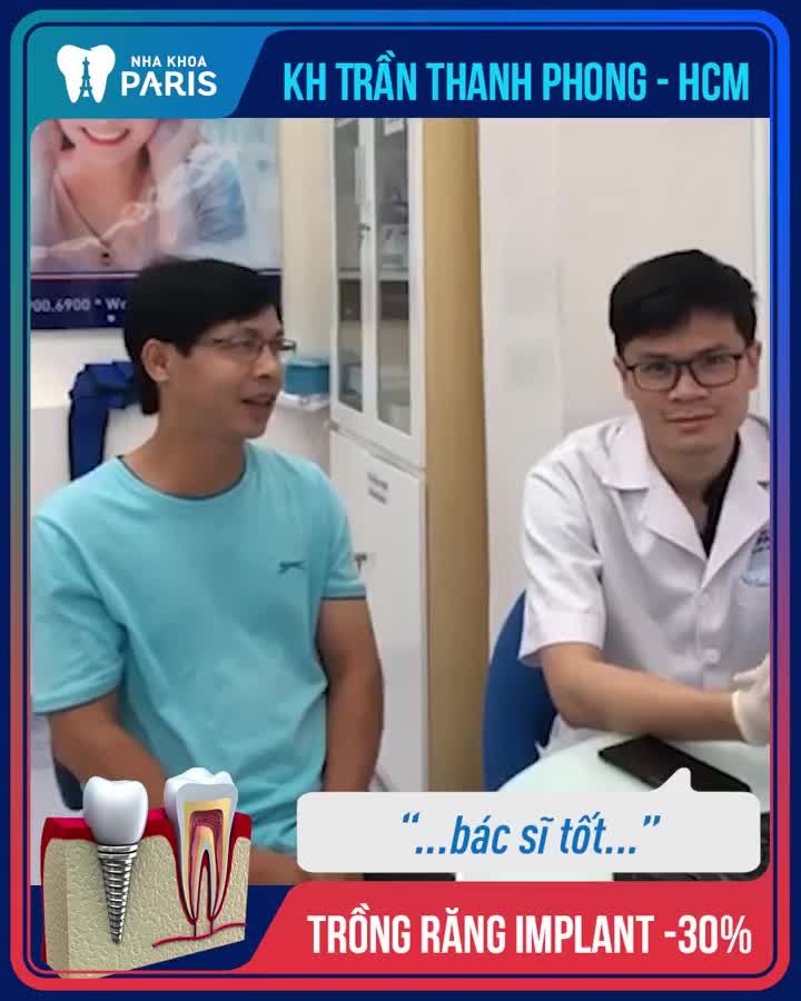 TRỒNG RĂNG TẶNG 1 TRIỆU PHÍ ĐI LẠI CỰC ĐÃ