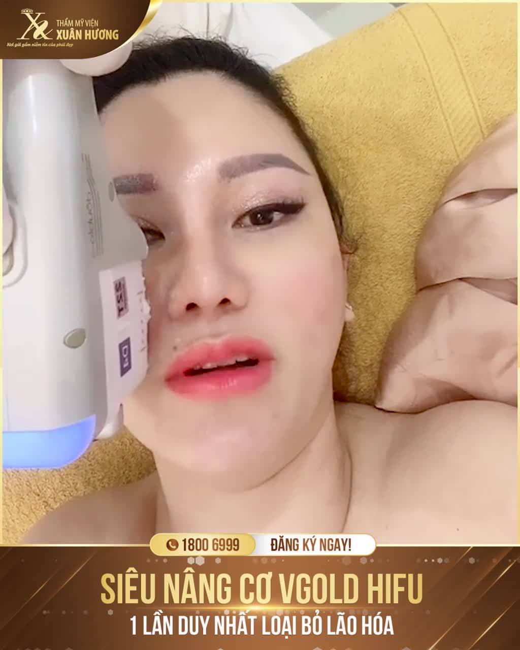 CHỦ TỊCH XUÂN HƯƠNG TRỰC TIẾP TRẢI NGHIỆM SIÊU NÂNG CƠ VGOLD HIFU