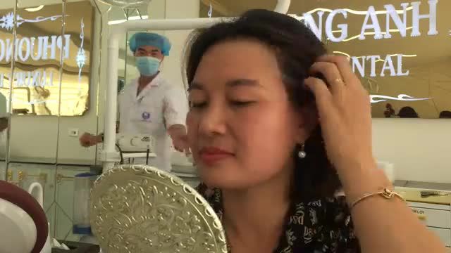 Thêm một case thẩm mỹ được bác sĩ lắp hoàn thiện 16 răng sứ thẩm mỹ Nacera cao cấp