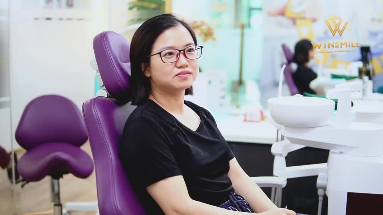 2 CÁI RĂNG ĐẦU TIÊN CHỊ NHỔ TẠI WIN SMILE HÔM TRƯỚC TỔNG LÀ 50s