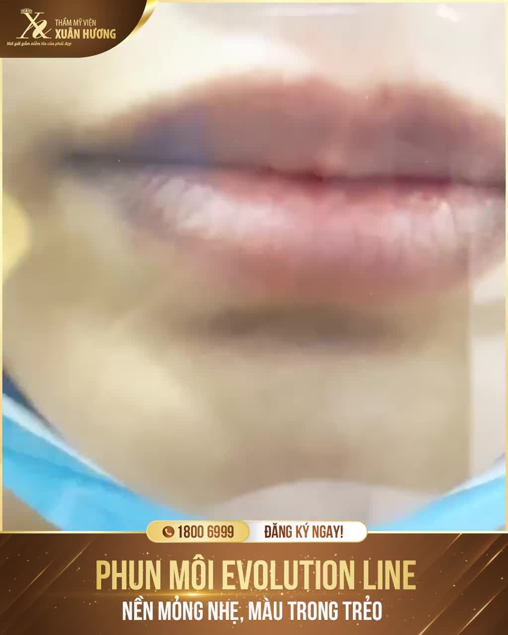 "HIẾM CÓ CÔNG NGHỆ PHUN MÔI NÀO TẠO MÀU MÔI TỰ NHIÊN VỚI LỚP MỰC MỎNG NHẸ THẾ NÀY"