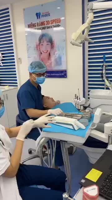 Kh La Hữu Văn 12t Scan lấy dấu chỉnh nha Invisalign tại Nha Khoa Paris