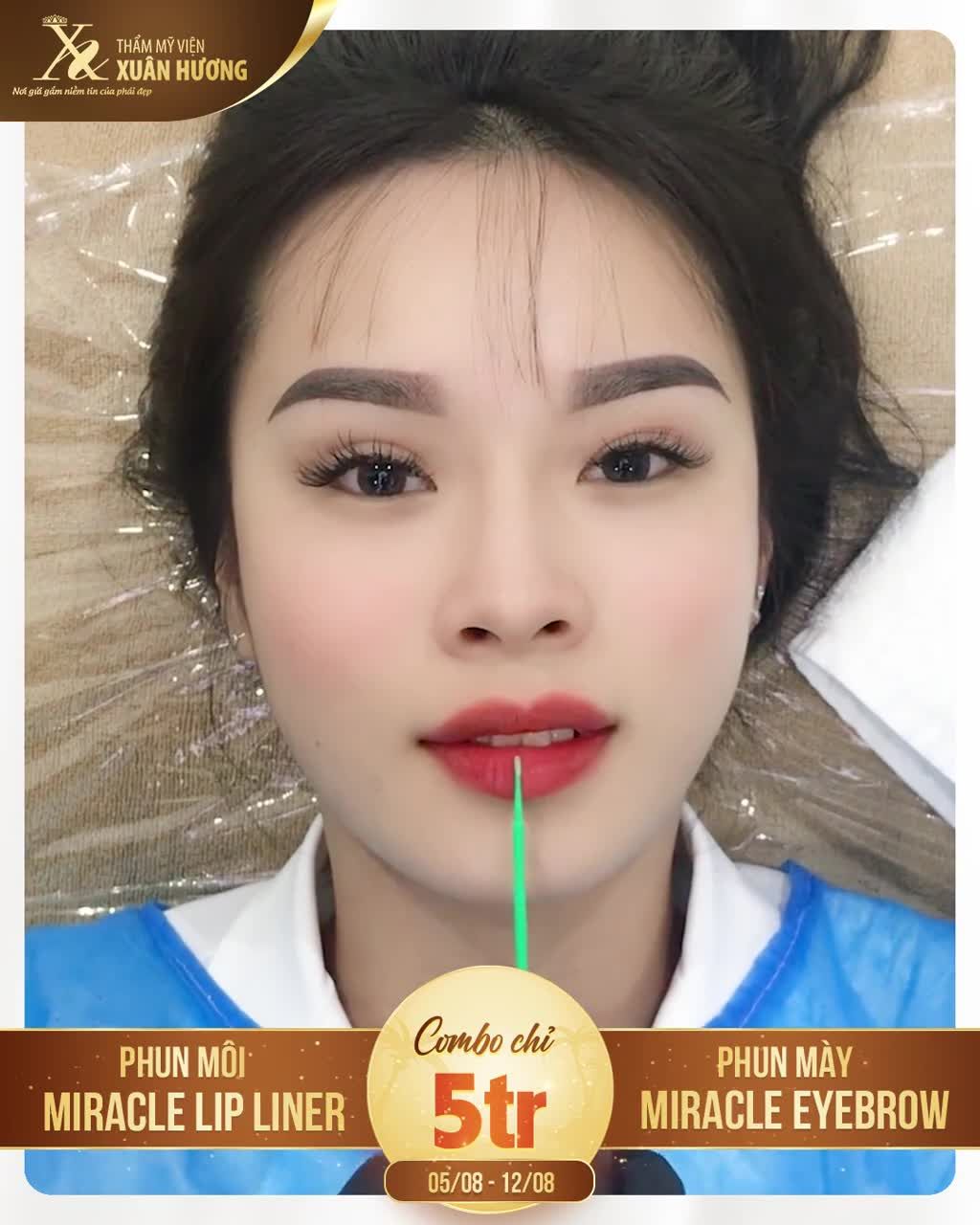 MÔI CĂNG MỌNG, MÀY SẮC NÉT - COMBO CHỈ 5 TRIỆU CHI PHÍ HẤP DẪN NHẤT NĂM TẠI TMV XUÂN HƯƠNG