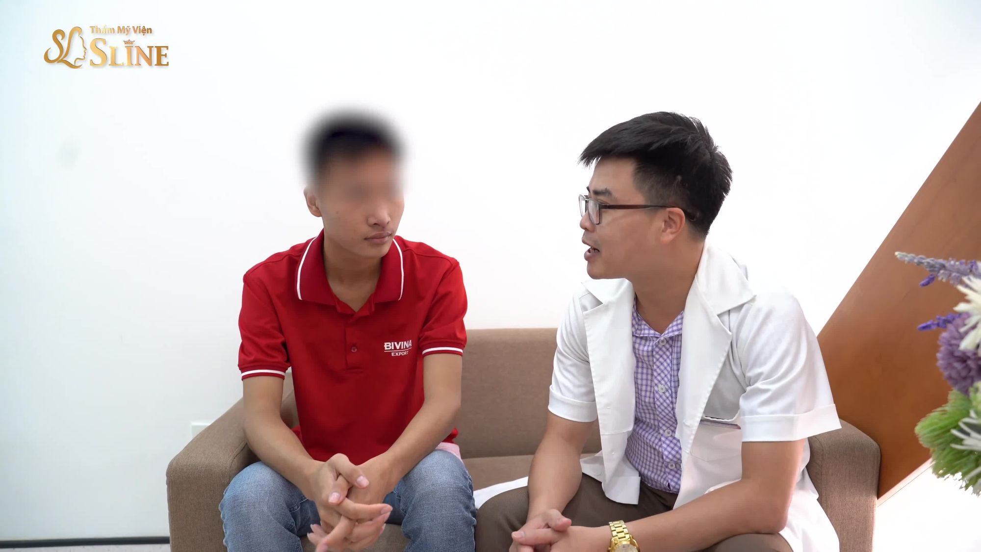 KẾT QUẢ TUYỆT VỜI cho bạn trai 17 tuổi đến với thẩm mỹ viện Sline