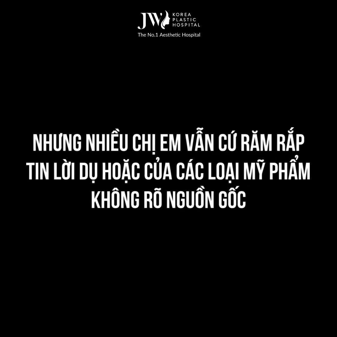 ĐỪNG MÙ QUÁNG VÌ KEM TRỘN! HÃY LÀM ĐẸP THÔNG MINH!