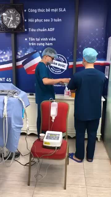 Khách hàng Nguyễn Lê Bình thực hiện cắm 2 trụ Sic tại 12 Thái Thịnh