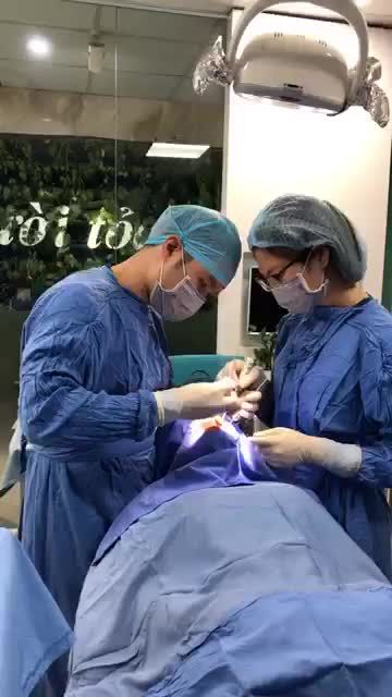 Cắm trụ implant tại Nha Khoa Paris cơ sở 12 Thái Thịnh