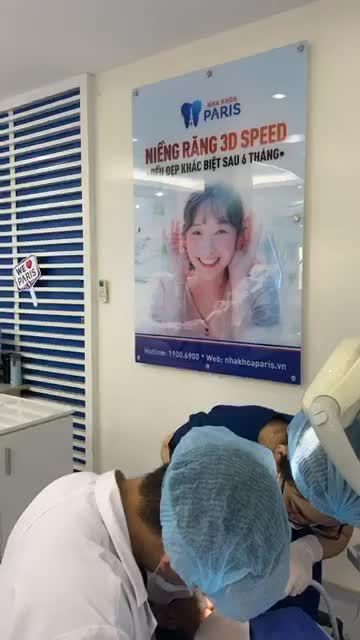 KH Uông Kim Phước 15T được bsi Tín gắn Attachment trong chỉnh nha khay trong Invisalign