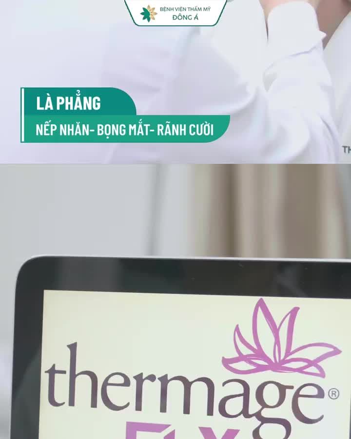 TRẺ HÓA THẦN TỐC cùng Thermage FLX  Off 40%