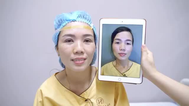 Làm mí xong đẹp quá, nên mặc dù ngại nhưng vẫn phải cho mọi người xem kết quả để có động lực làm mí như mình
