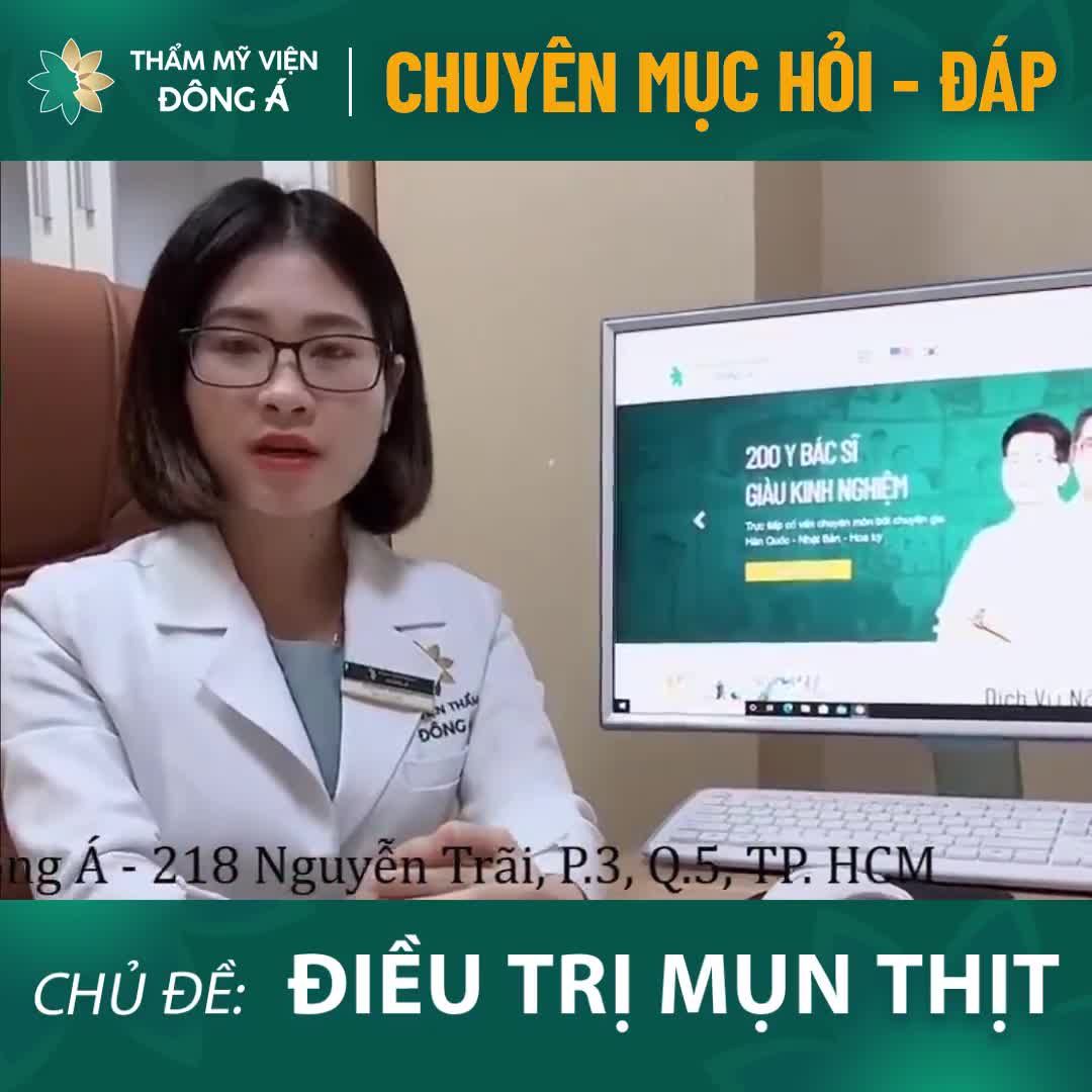 Mụn thịt khiến khuôn mặt bớt xinh, kém duyên