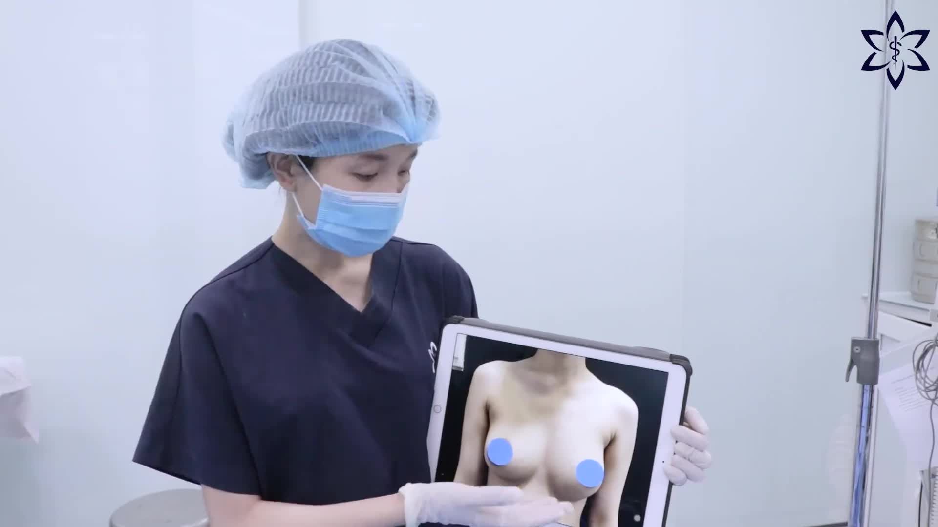 VÒNG 1 ĐẸP "MỸ MÃN" NGAY SAU KHI ĐẶT TÚI NGỰC LỆCH SIZE