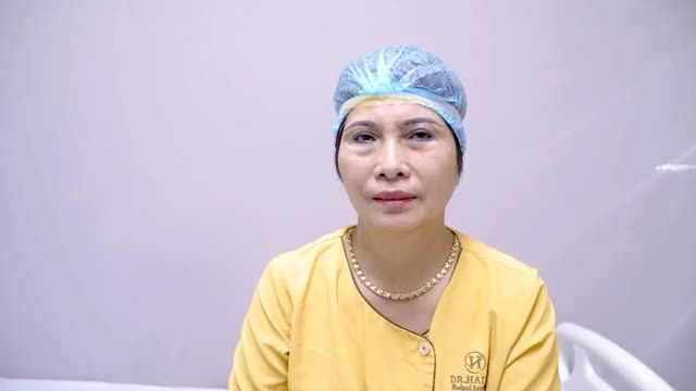 Đôi mắt sụp mí, già nua, u buồn Dr.Hải Lê xử lý như thế nào để giúp khách hàng trẻ ra đến 10 tuổi