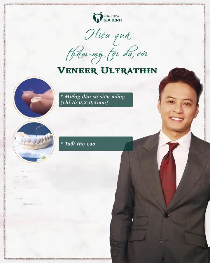 DÁN SỨ VENEER ULTRATHIN – CHO HIỆU QUẢ THẨM MỸ TỐI ĐA
