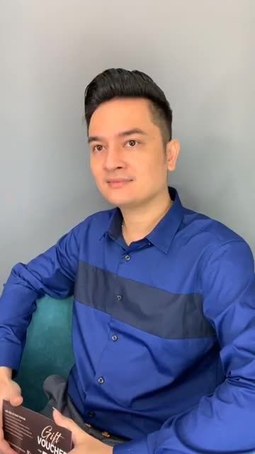 Diễn viên Hoàng Gia Cường đến tái khám sau 2 tháng nâng mũi