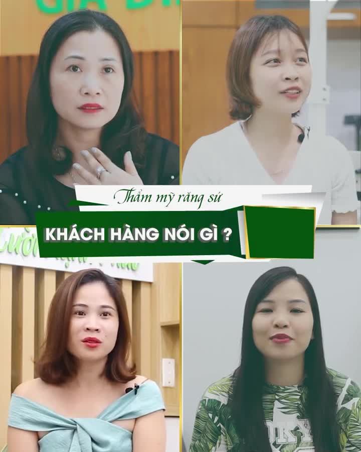 THẨM MỸ RĂNG TẠI NHA KHOA GIA ĐÌNH NHẬN VỀ NỤ CƯỜI HƠN CẢ SỰ MONG ĐỢI CỦA KHÁCH HÀNG