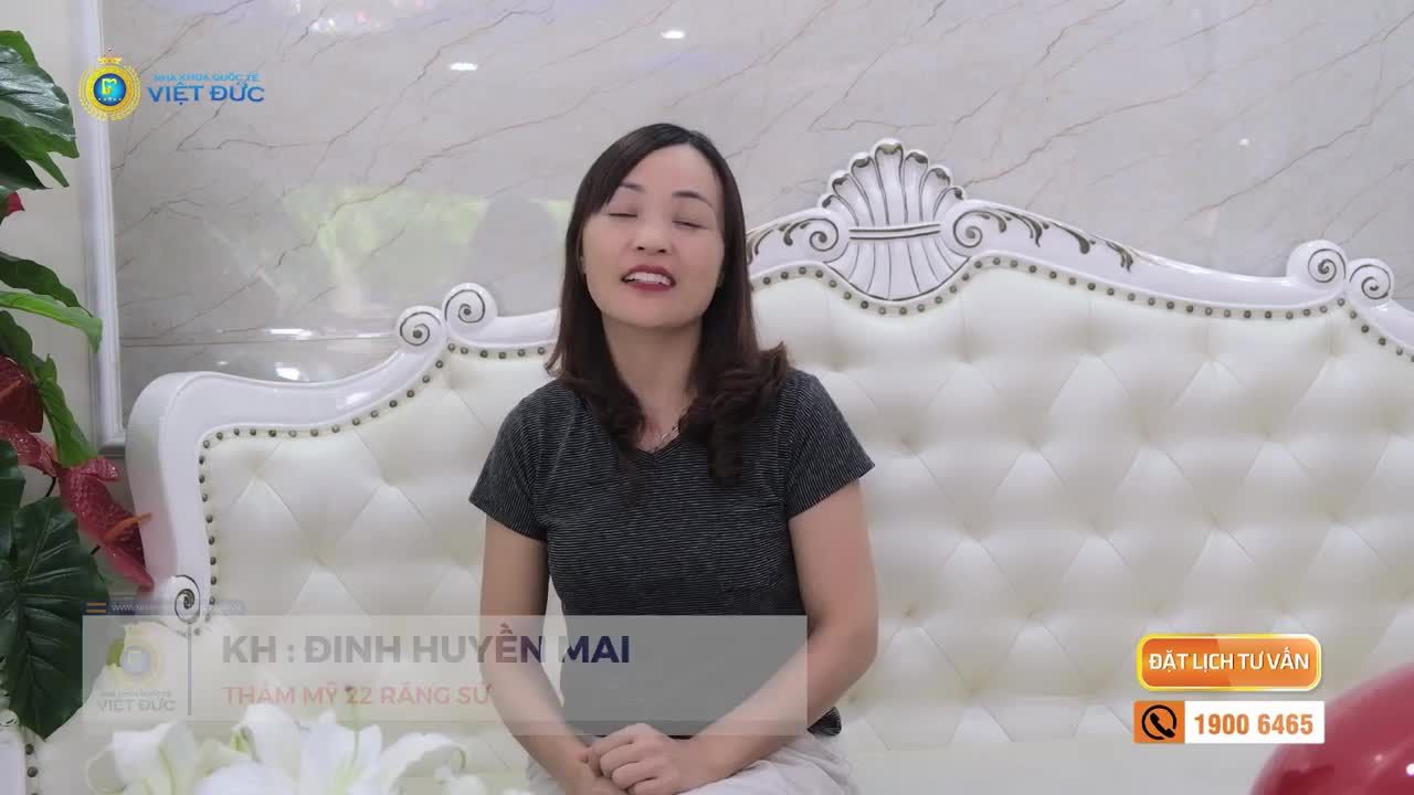 TỪ NINH BÌNH CÔ GIÁO ĐINH HUYỀN MAI QUYẾT ĐỊNH LỰA CHỌN NHA KHOA QUỐC TẾ VIỆT ĐỰC TÌM LẠI NỤ CƯỜI RẠNG RỠ