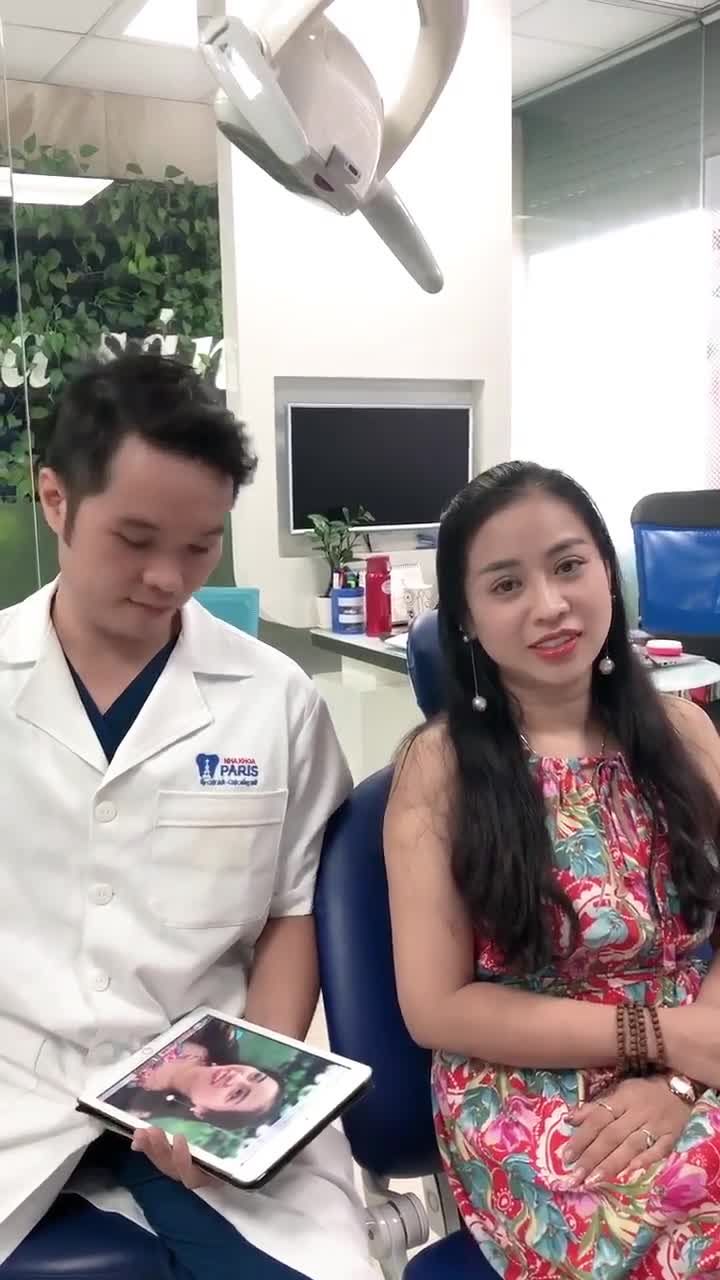 CẢM ƠN NHA KHOA PARIS ĐÃ TRAO CHO CHỊ NỤ CƯỜI TỎA NẮNG
