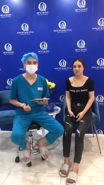 Ca Nâng Mũi bán cấu trúc Softline sau 2 tháng thực hiện bởi Dr Vũ Quang - Chuyên gia tạo hình thẩm mỹ tại Thẩm Mỹ Quốc Tế VQ