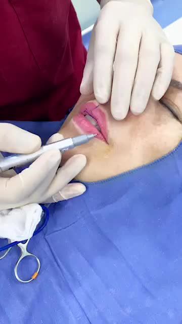 Biến hoá nụ cười quyến rũ cùng Combo Tạo môi tim+ Thu mỏng môi dưới cùng bác sĩ Kangnam