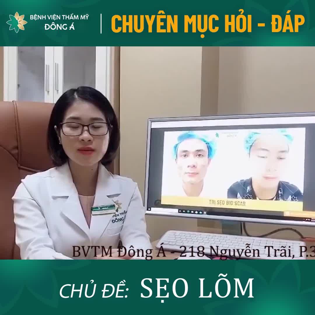 Sẹo lõm là gì? Nguyên nhân hình thành sẹo lõm?