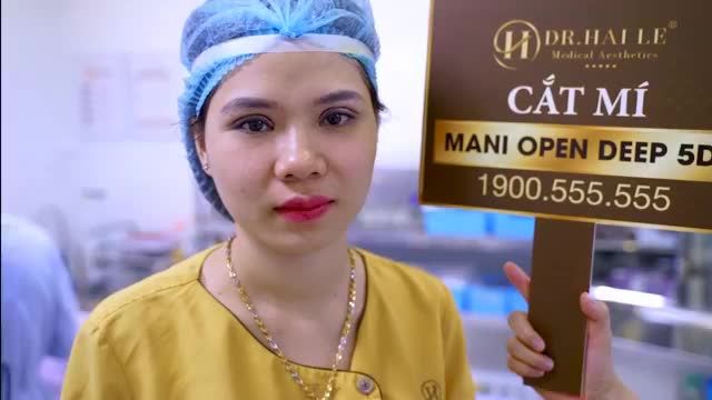 Chào tuần mới với ca Cắt mí Mani Open Deep 5D đẹp chuẩn từng milimet
