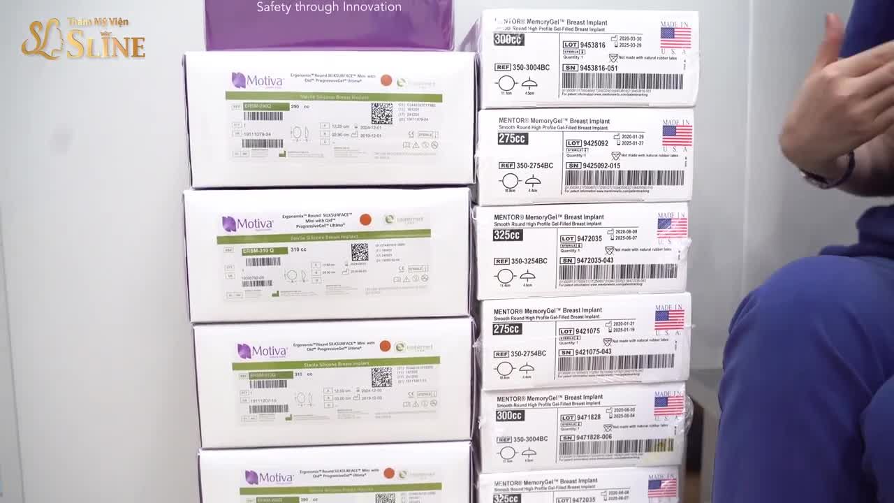 Ekip Sline đã bắt đầu với những ca đại phẫu nâng cấp vòng 1 ngày hôm nay, với đầy đủ các dòng túi Mentor, Arion,Sebbin, Nanochip Ergonomix..
