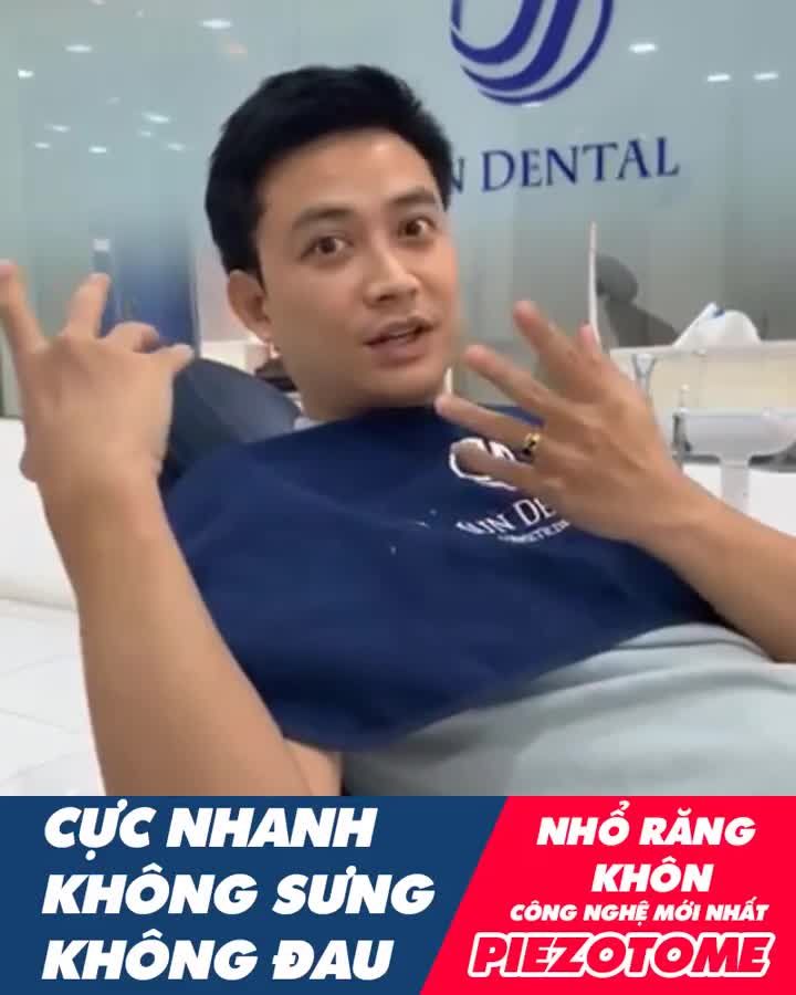 Cùng diễn viên Tiến Lộc " 2 phút nhổ 2 phát Răng khôn "