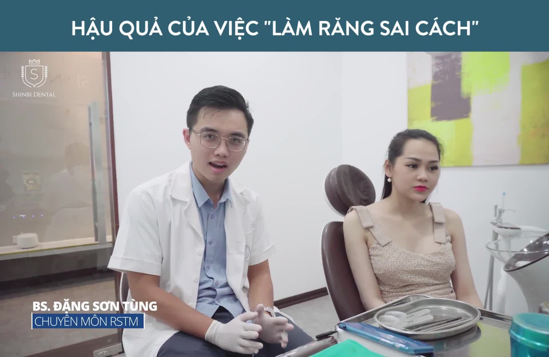 LÀM RĂNG SAI CÁCH, KHÁCH HÀNG NHẬN HẬU QUẢ KHÔN LƯỜNG