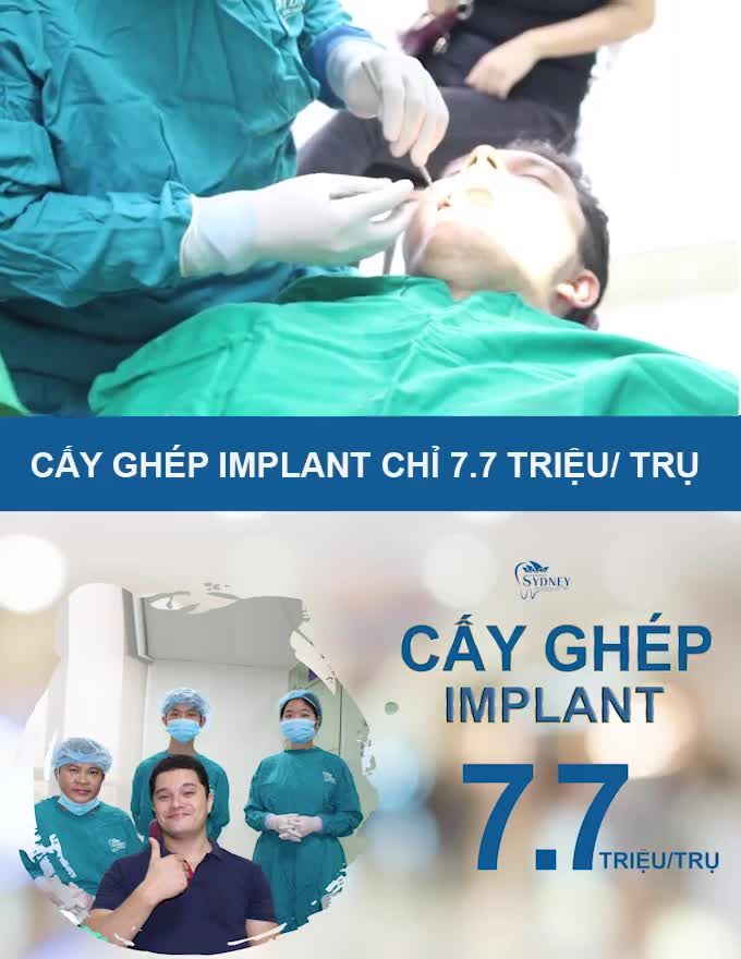 CẤY GHÉP RĂNG IMPLANT TƯỞNG ĐẮT NHƯNG LẠI RẺ