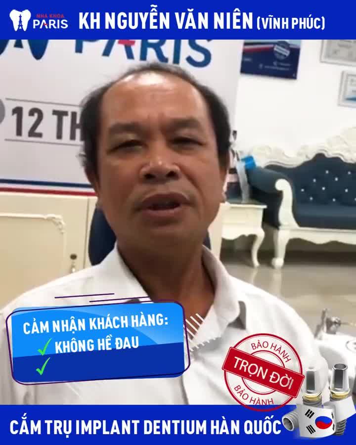 Trồng Răng Implant Không Đau, Ăn Nhai Như Răng Thật