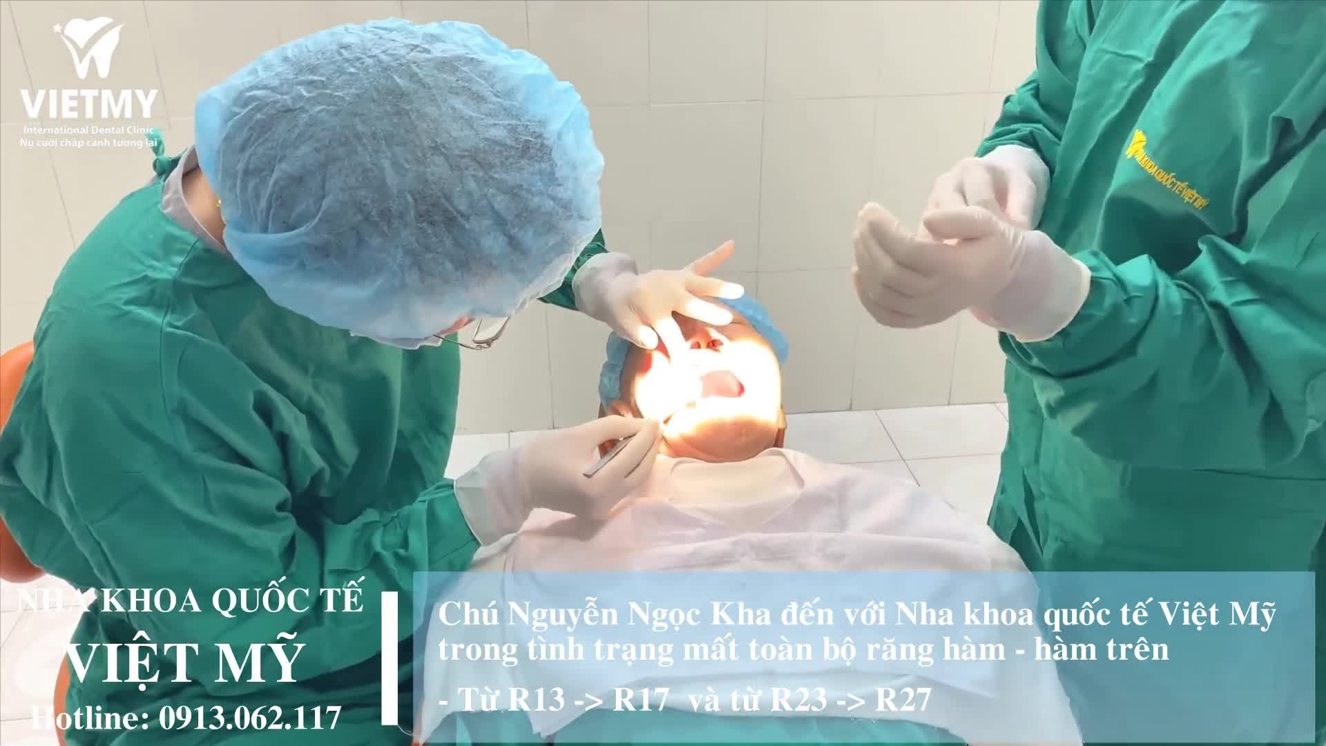 Khách hàng: Nguyễn Ngọc Kha, 80 tuổi đến từ Thanh Xuân- Hà Nội