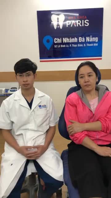 Cảm nhận KH sau cấy ghép Implant tại chi nhánh Nha Khoa Paris Đà Nẵng