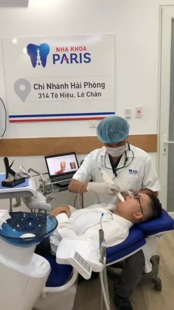 Scan mẫu hàm chỉnh nha khay trong với bác sỹ RHM Mai Thế Thanh tại nha khoa Paris Hải Phòng