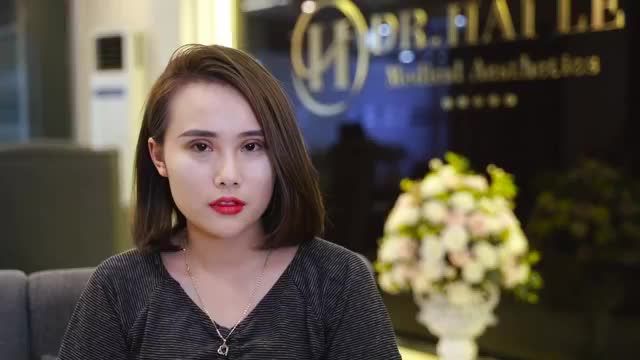 Mắt đẹp rạng ngời, thần thái ngút trời giúp cô nàng có ánh nhìn tỏa sáng chỉ sau 7 ngày thực hiện Cắt mí tại Dr.Hải Lê