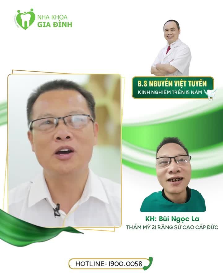 THAY ĐỔI CÁCH XƯNG HÔ TỪ “CHÚ” THÀNH “ANH” NHỜ THẨM MỸ RĂNG SỨ
