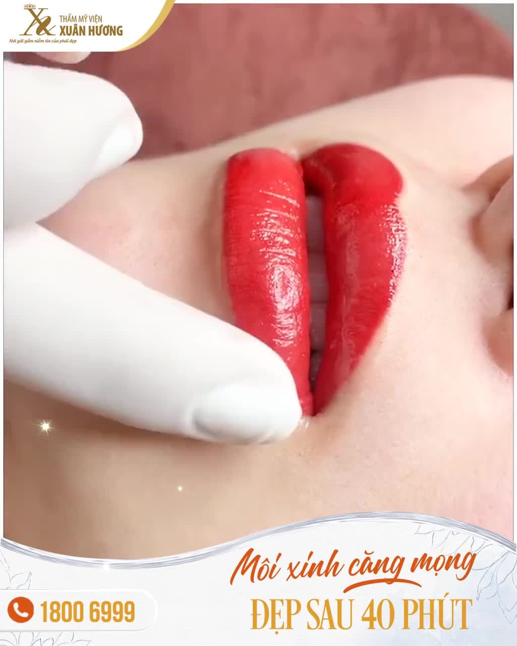 LÀ CON GÁI THẬT TUYỆT VÀ TUYỆT NHẤT LÀ KHI CÓ MÔI HỒNG CĂNG MỌNG KHÔNG CẦN DÙNG SON