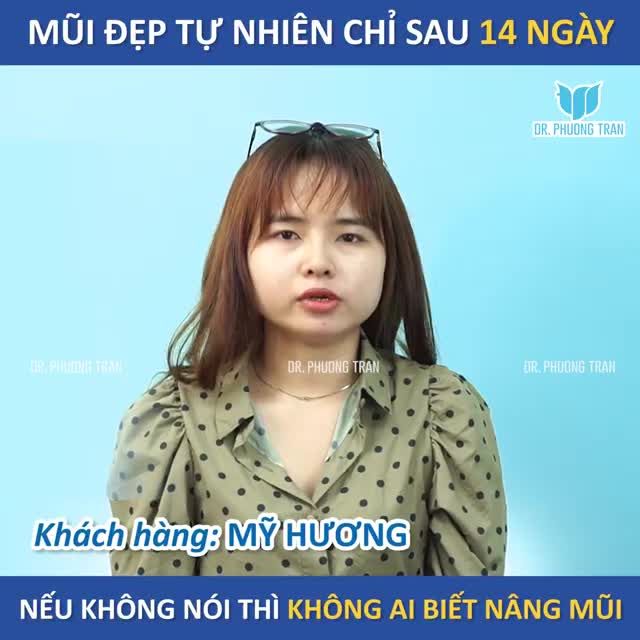 SAU 14 NGÀY NÂNG MŨI, KHÁCH HÀNG NÓI GÌ? BẤM XEM NGAY VIDEO NHÉ!