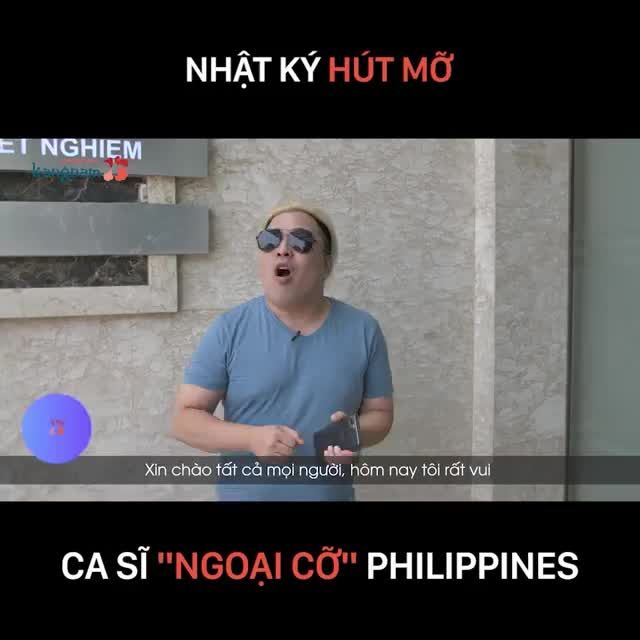 Ca sĩ NGOẠI CỠ Philippines chọn Kangnam để hút mỡ