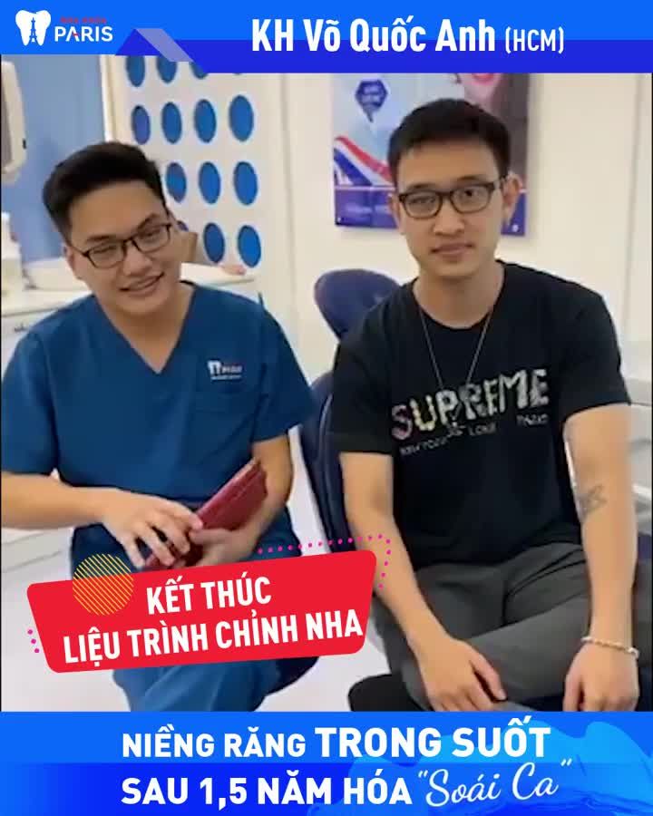 Hóa "Soái ca" sau 1,5 năm NIỀNG TRONG SUỐT