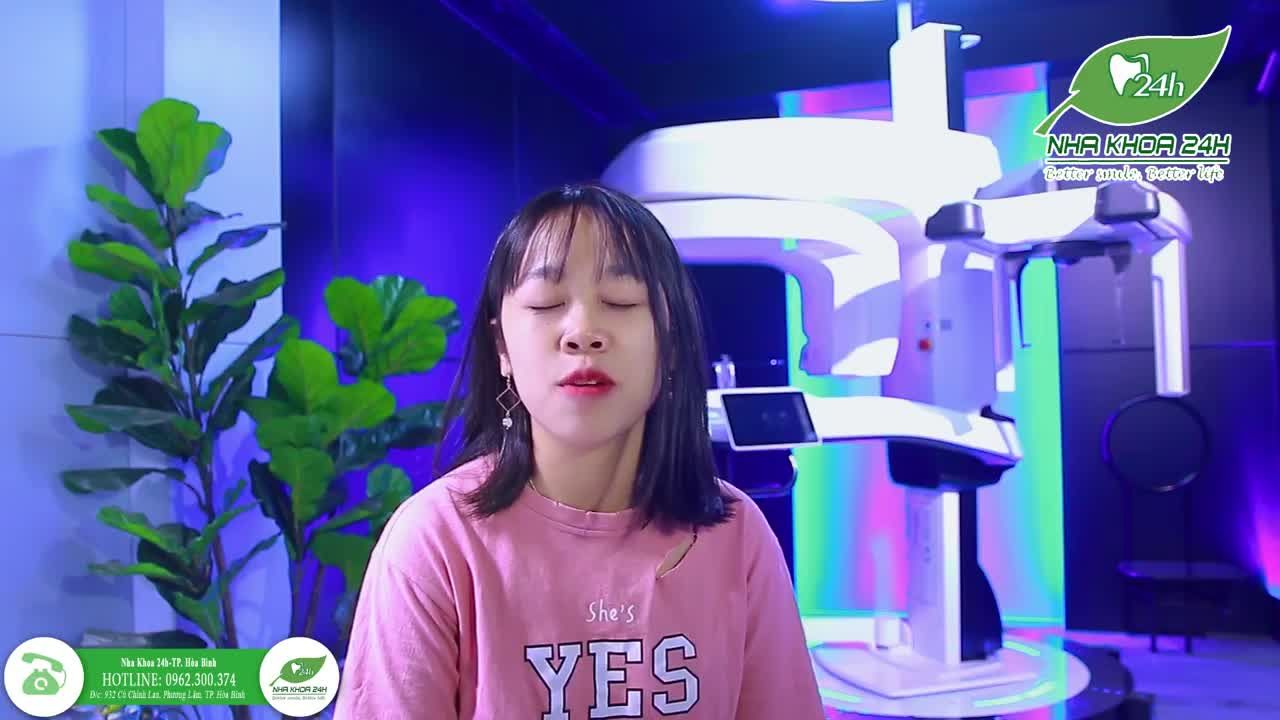 Bạn Bùi Thị Hoài 20 tuổi ở tại Kim Bôi - Hòa Bình.